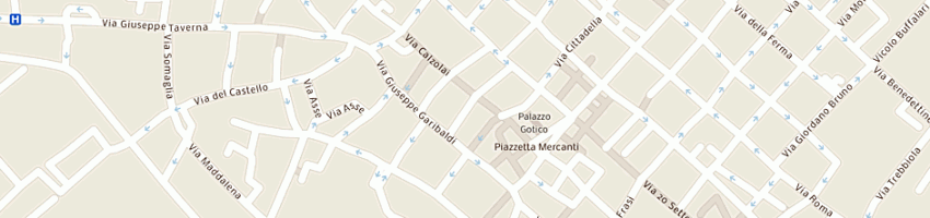 Mappa della impresa cantu' giacomo a PIACENZA