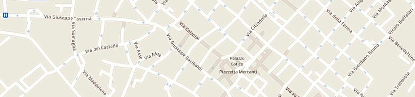 Mappa della impresa briciole di pane sas di tancica eflatun e c a PIACENZA