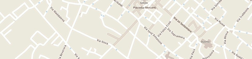 Mappa della impresa pellerossa (snc) a PIACENZA