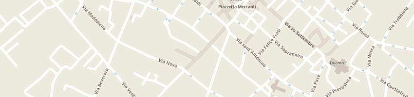 Mappa della impresa hady trade srl a PIACENZA