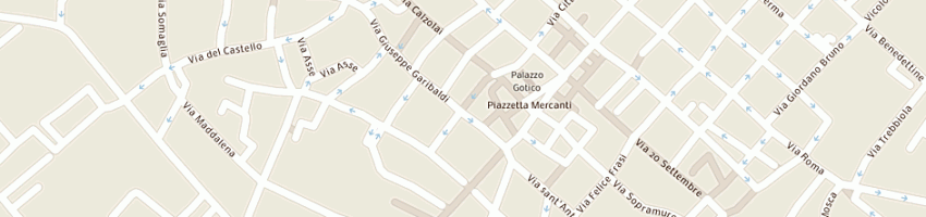 Mappa della impresa l'erboristeria di piacenza a PIACENZA