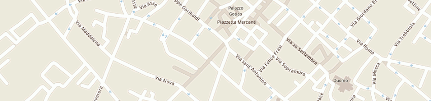 Mappa della impresa sephora italia spa-fax a PIACENZA