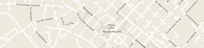 Mappa della impresa volpicelli emanuela a PIACENZA