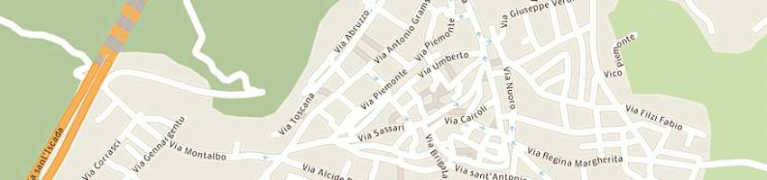 Mappa della impresa studio tecnico fadda alessandro a SINISCOLA