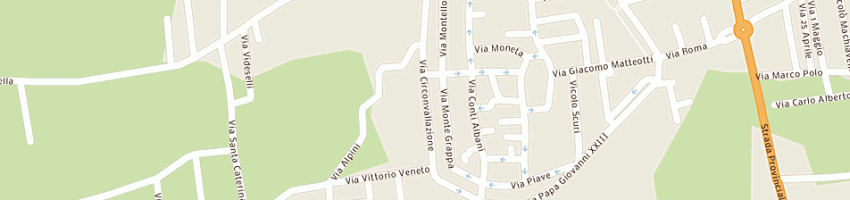 Mappa della impresa asilo infantile a URGNANO