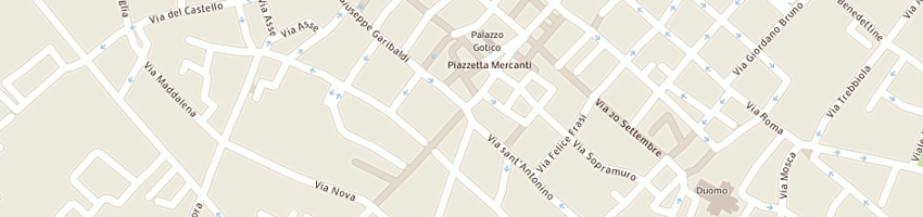 Mappa della impresa la camiceria a PIACENZA