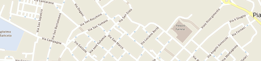 Mappa della impresa venturati piero a PIACENZA