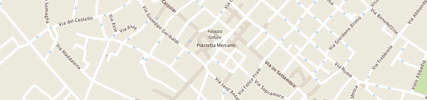 Mappa della impresa iat informazione accoglienza turistica a PIACENZA