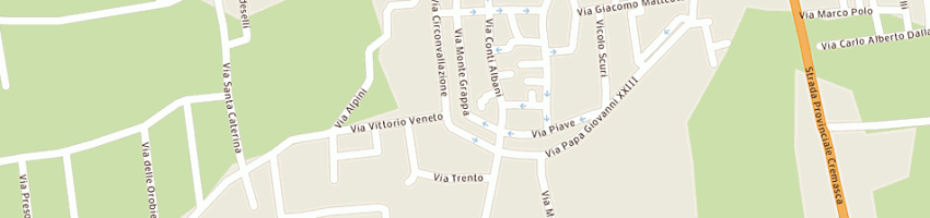 Mappa della impresa il sole snc di salvi oscar e c a URGNANO