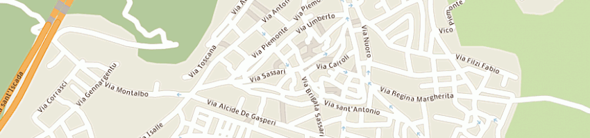 Mappa della impresa cherchi marcello a SINISCOLA