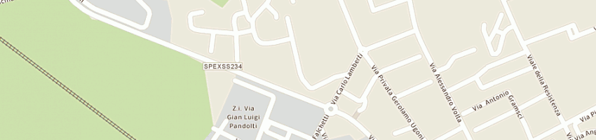 Mappa della impresa asti angelo a CODOGNO