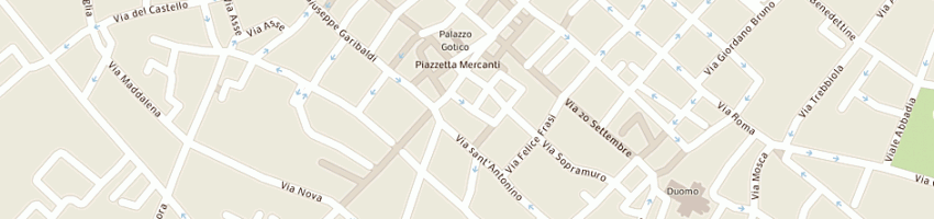 Mappa della impresa mascarpone sas a PIACENZA