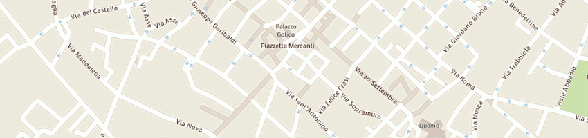 Mappa della impresa zanolini (spa) a PIACENZA