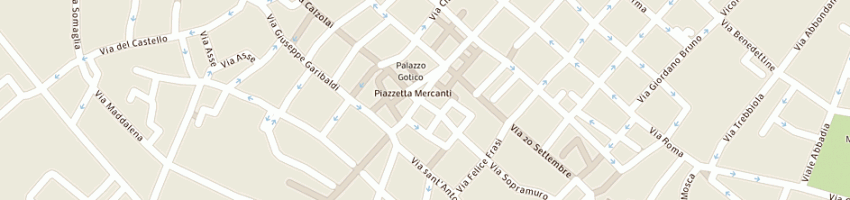 Mappa della impresa g e l snc di brugnoli gianluca e zilioli gianfranco e c a PIACENZA