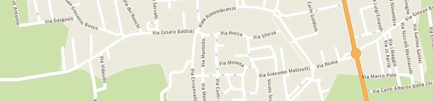 Mappa della impresa milesi maria grazia a URGNANO