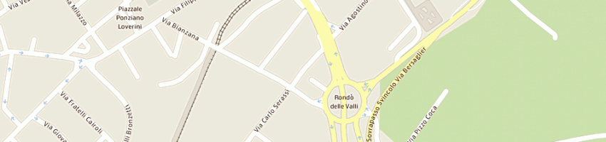 Mappa della impresa d light srl a BERGAMO