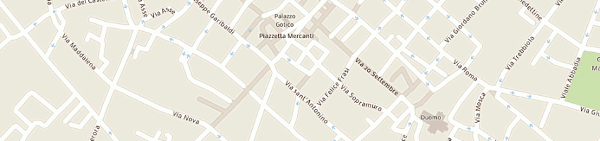 Mappa della impresa piatti orsola a PIACENZA