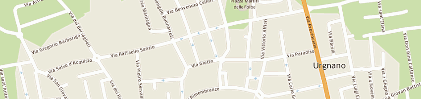 Mappa della impresa gio' style lifestyle spa a URGNANO