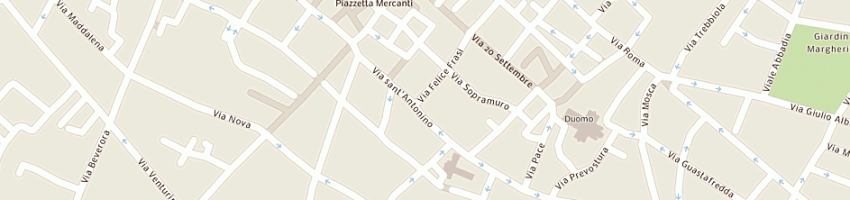 Mappa della impresa lucy club (sas) a PIACENZA