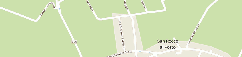 Mappa della impresa fornari marco a SAN ROCCO AL PORTO