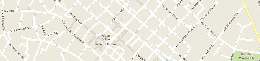 Mappa della impresa studio immobiliare piacenza sas di fabrizio floriani e c a PIACENZA