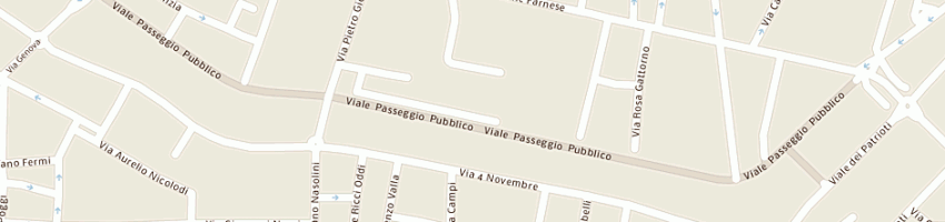Mappa della impresa paratici carlo a PIACENZA