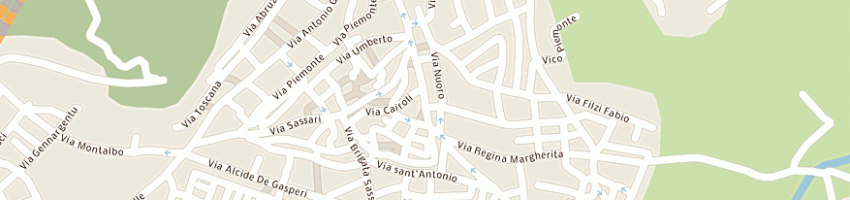 Mappa della impresa pretura a SINISCOLA