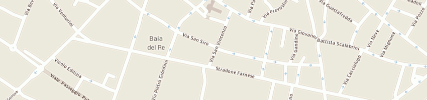 Mappa della impresa baretto san vincenzo di barbuti lydiana a PIACENZA