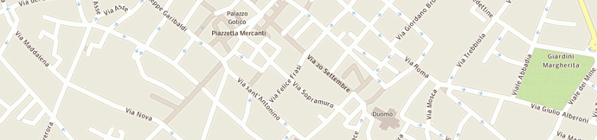 Mappa della impresa pop corn di ermeneutici giulia e cassinis pietro snc a PIACENZA