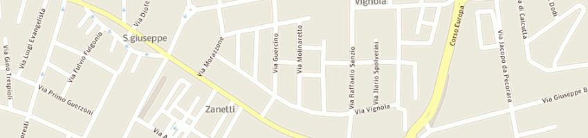 Mappa della impresa pedrazzini marco a PIACENZA