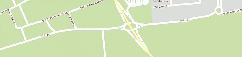 Mappa della impresa belgravia srl a AZZANO SAN PAOLO