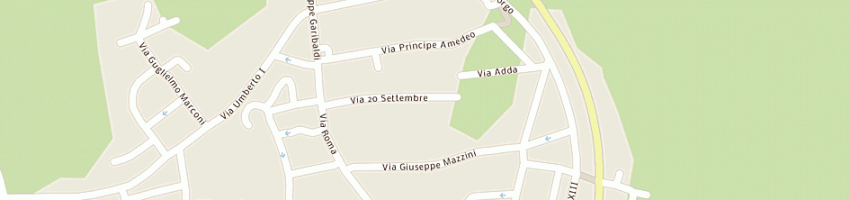 Mappa della impresa bertoletti andreano a CASTIGLIONE D ADDA