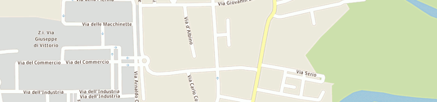 Mappa della impresa schiavini claudia a CREMA