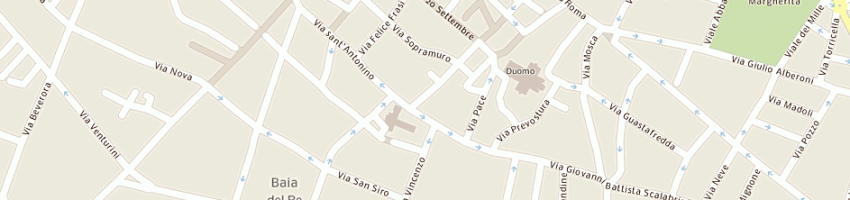 Mappa della impresa piva giancarlo a PIACENZA