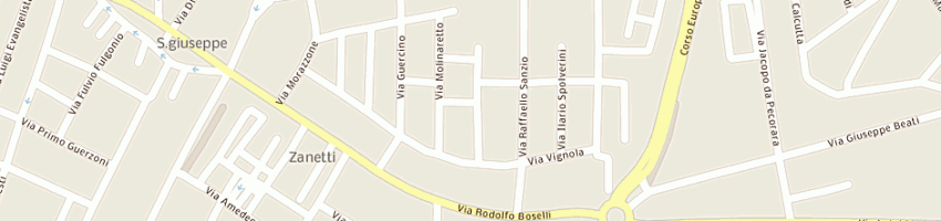 Mappa della impresa promec snc a PIACENZA