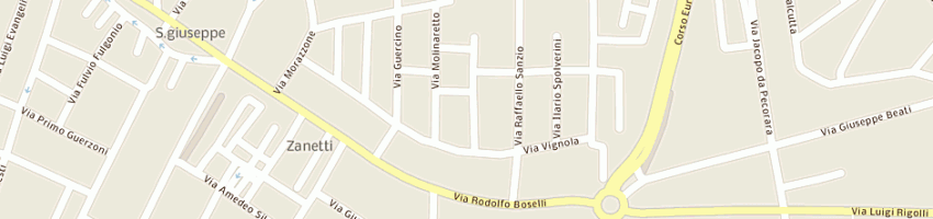 Mappa della impresa gambazza massimo a PIACENZA