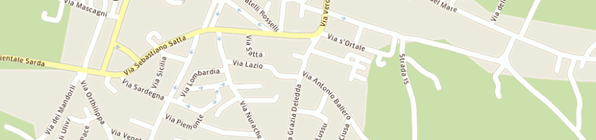Mappa della impresa contu salvatore e c snc a OROSEI