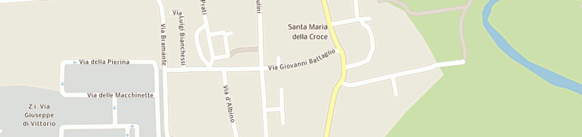 Mappa della impresa la bottega di alice di paiardi sabrina e c sas a CREMA