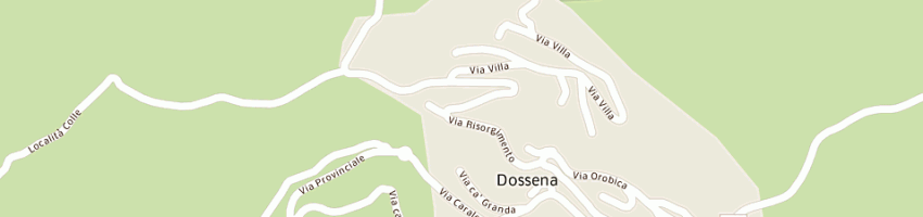 Mappa della impresa alcaini valerio a DOSSENA