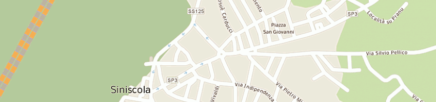 Mappa della impresa canu antonio e c snc a SINISCOLA
