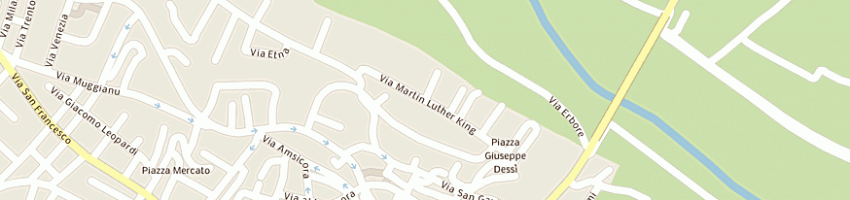 Mappa della impresa carabinieri a OROSEI