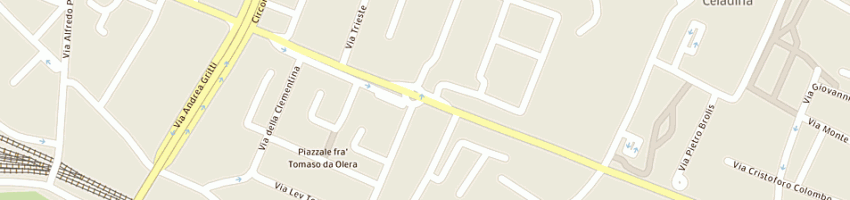 Mappa della impresa gelateria perla (snc) a BERGAMO