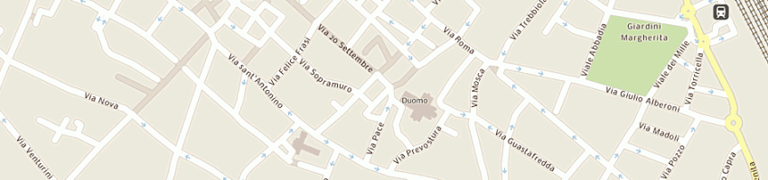 Mappa della impresa edilstar srl a PIACENZA