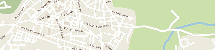 Mappa della impresa funedda francesca a SINISCOLA