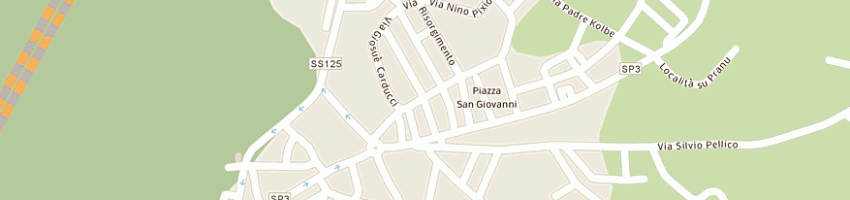 Mappa della impresa serra giuseppe a SINISCOLA