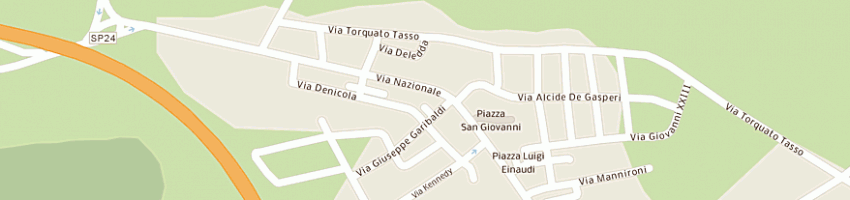 Mappa della impresa gioco fiorito sas di fogu caterina ea a BUDONI