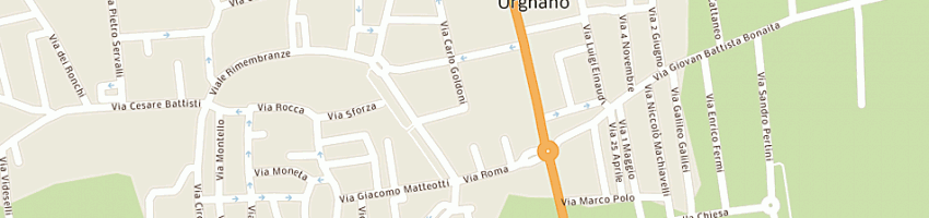 Mappa della impresa maglificio colombo angela e c (snc) a URGNANO