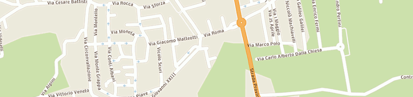 Mappa della impresa alessandra carni (snc) a URGNANO