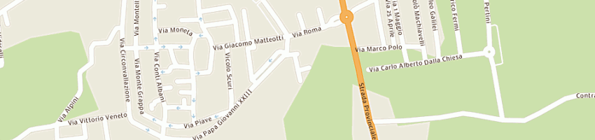 Mappa della impresa centro estetica angela a URGNANO