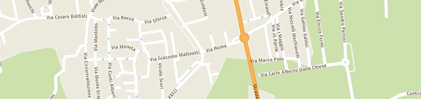Mappa della impresa marchetti gianfranco a URGNANO